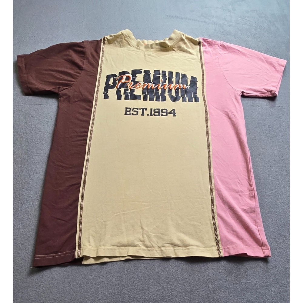 Encrypted‎ Mens Medium Neopolitan Shirt Premium Est. 1994 Ice Cream